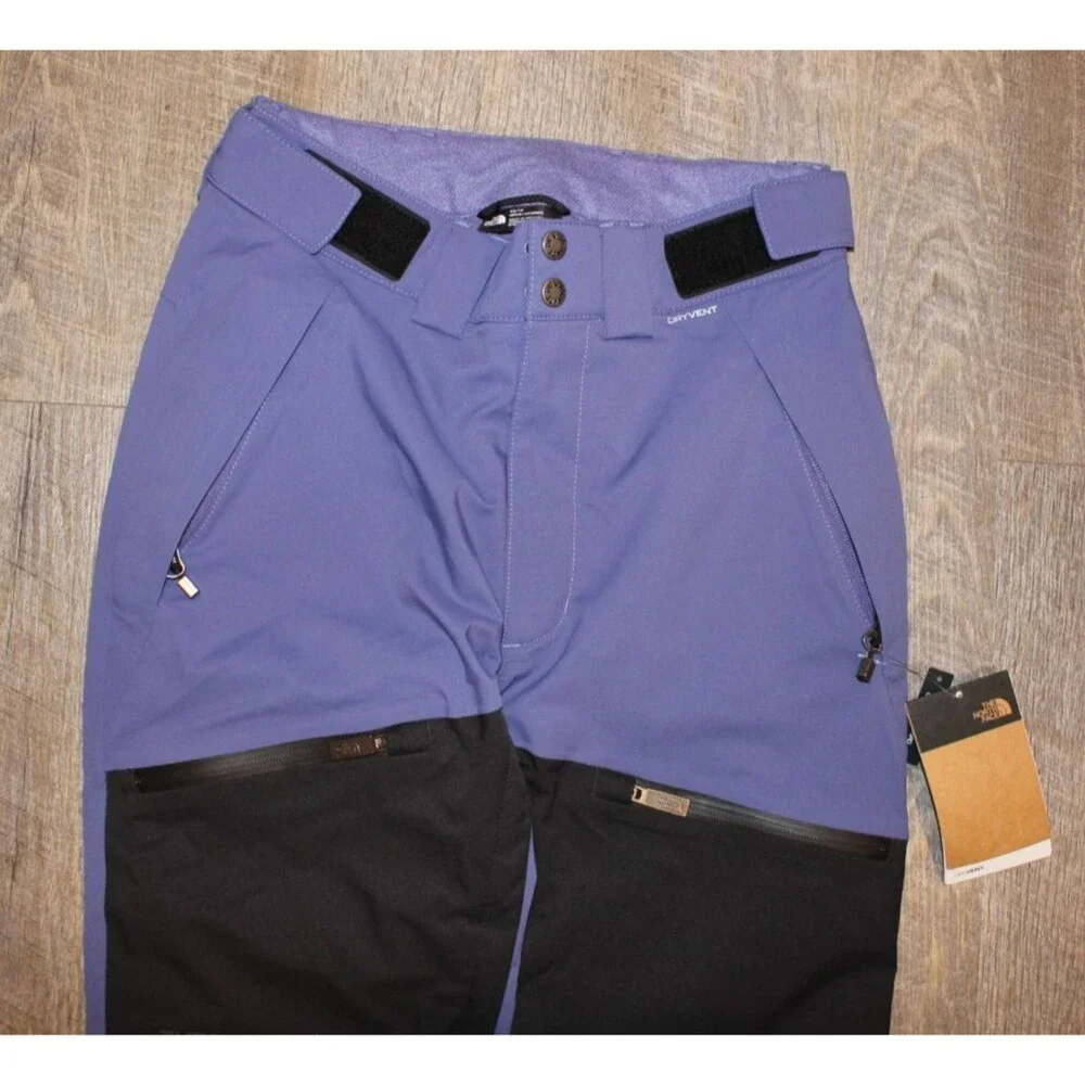 THE NORTH FACE Mens CHAKAL Snow Pants‎ Size XS Regular Purple Chaveblue NWT $250
